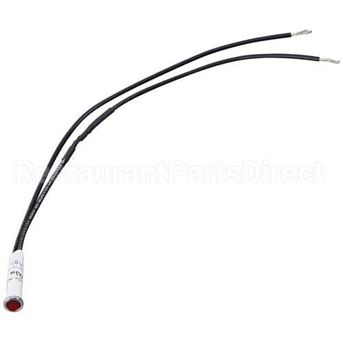 00-342347-00002 Compatible Midwest Appliance Parts Indicator Light With Wire Leads, 480V, Red