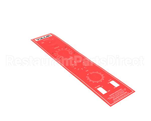 00-421790-00001 Vulcan Hart Overlay,Control Panel Sg4D