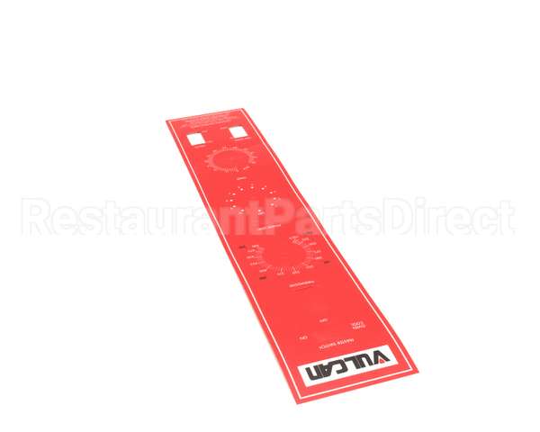 00-421790-00001 Vulcan Hart Overlay,Control Panel Sg4D