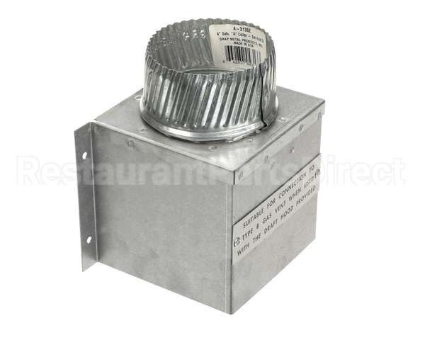 00-422501-000G1 Vulcan Hart Diverter,Down Draft Assembly.