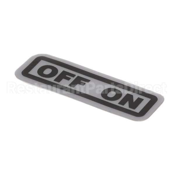 00-438131-00125 Compatible Midwest Appliance Parts Label, On/Off