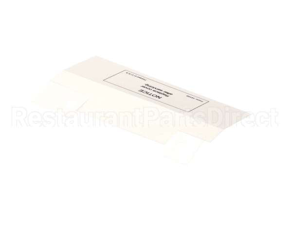 00-473318-00002 Hobart Barrier,Mylar,Sump Heater