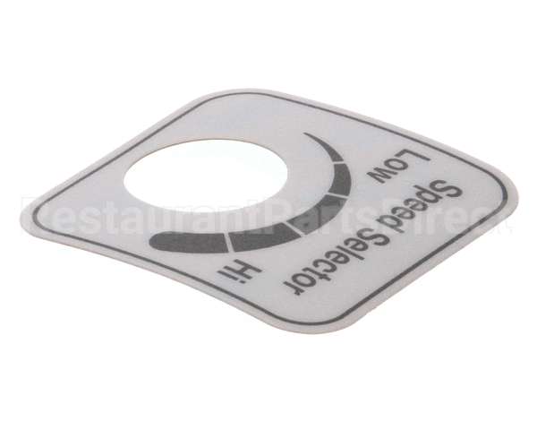 00-478265 Hobart Label,Speed Select (Domestic)