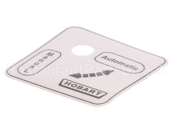 00-479288 Hobart Label,Auto/Man (Domestic)
