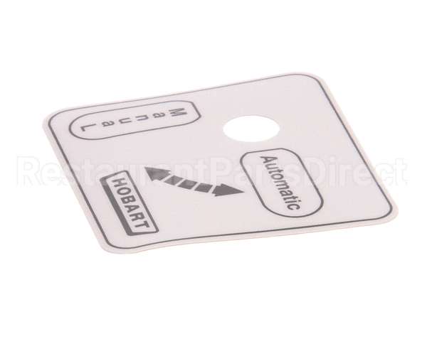 00-479288 Hobart Label,Auto/Man (Domestic)