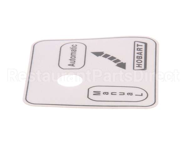 00-479288 Hobart Label,Auto/Man (Domestic)