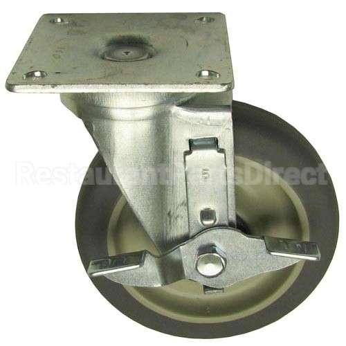 00-497001-00002 Compatible Vulcan Plate Mnt Castr W/Brk 5 W 3-1/2 X 3-1/2