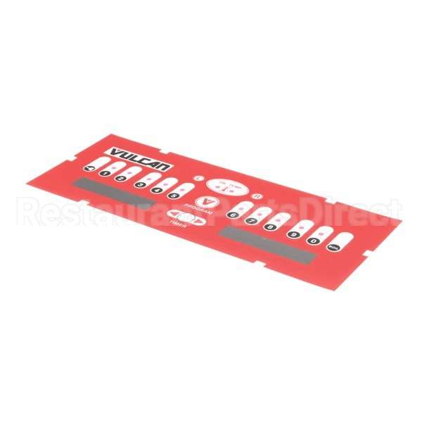 00-497422-00001 Compatible Vulcan Overlay, Control Panel-V Ulcan