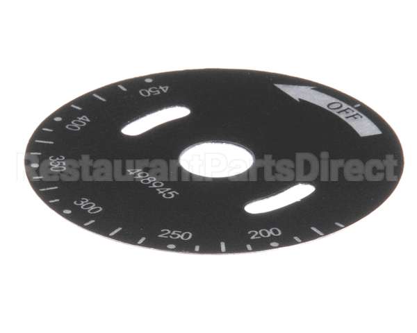 00-498945 Vulcan Hart Dial, Vcrg Temperature