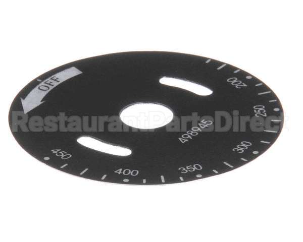 00-498945 Vulcan Hart Dial, Vcrg Temperature