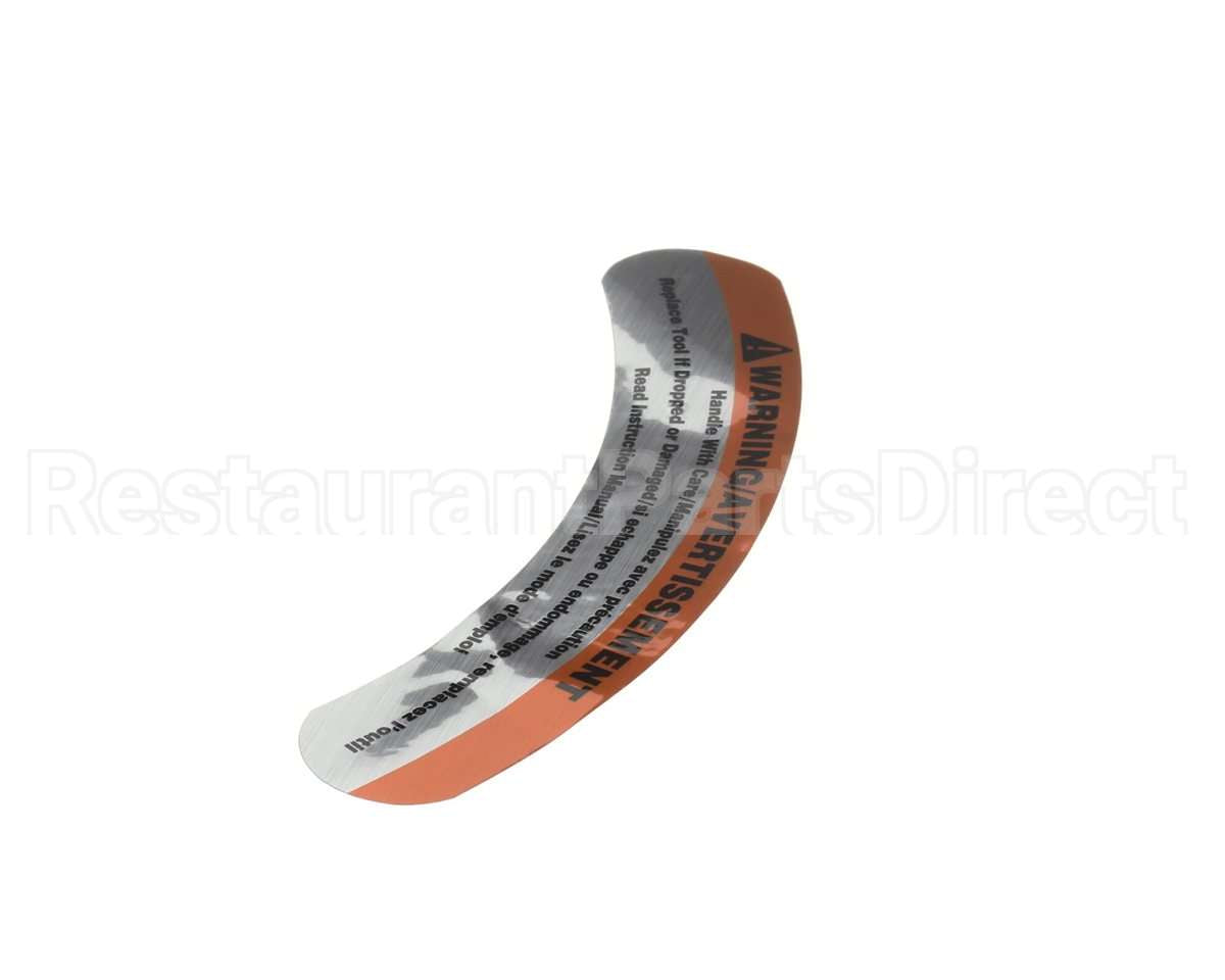 00-916957-00020 Hobart Label, Warning, Bilingual