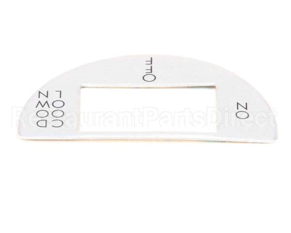 00-957609-00001 Vulcan Hart Label, On-Off Cool Down