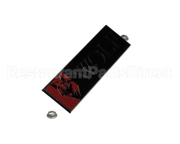 00-957809-00002 Vulcan Hart Nameplate, Wolf