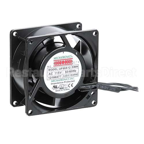 00-960833 Compatible Hobart Fan, Axial, 115V, 3-1/8"Sq