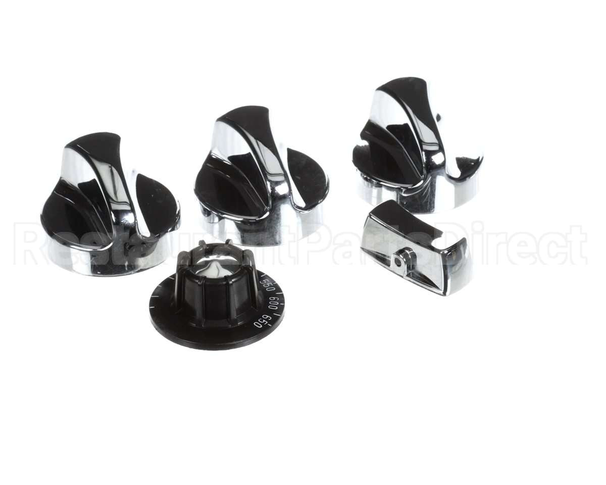 00-978900-10008 Hobart Knob Kit, V6B36S, Standard Oven, 650F