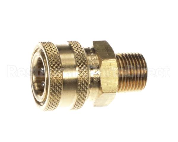 000-0242 Spray Master Socket, Qc, F-T, 3/8" Brass