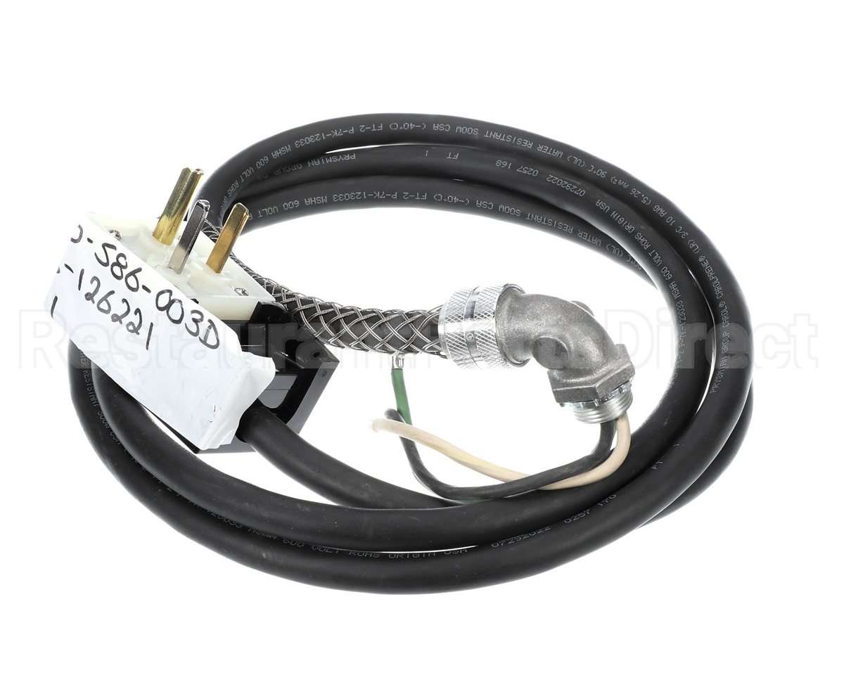 000-586-003D-S Delfield Assembly,Cord/Plug,#10/3,5- 30P