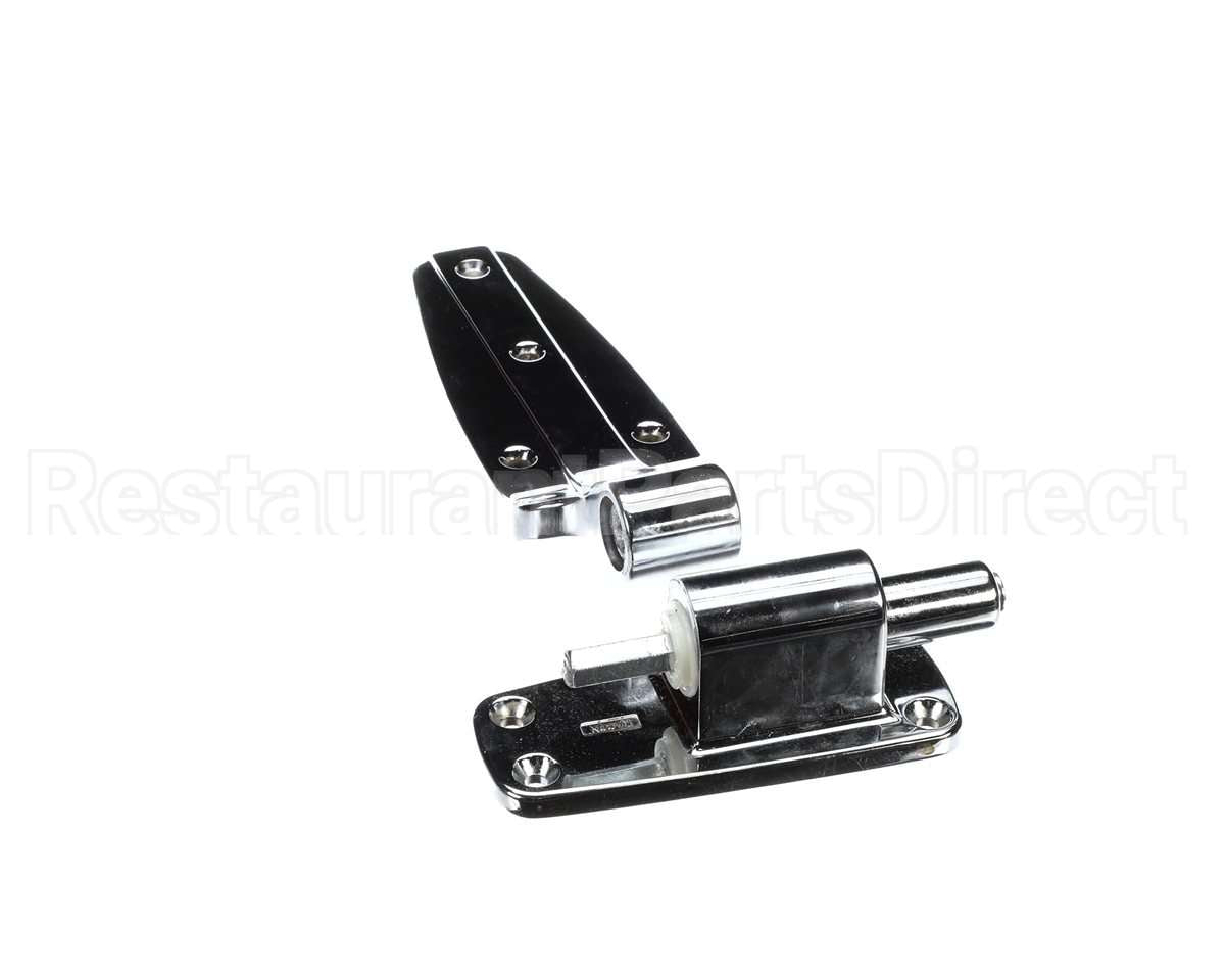 00000028 Imperial Brown Jshape Hinge- 1248-Flush- Chrome