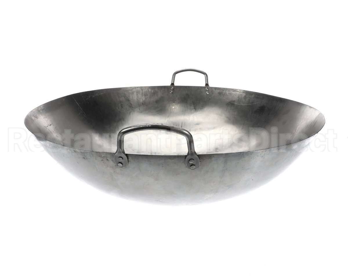 00001245 Imperial 24 Inch Wok Round Bottom With Two Metal