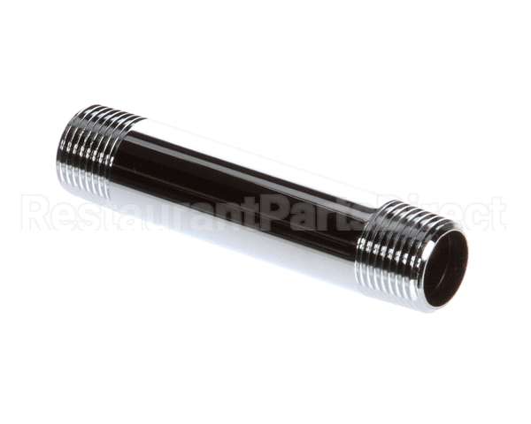 000358-40 T&S Brass Nipple / Riser, 3/8 Npt X 3 Long, Chrome