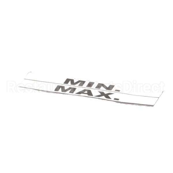 000558 Compatible Groen Label Maximum & Minimum