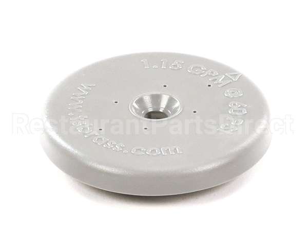 001121-45 T&S Brass B-0107 Spray Valve Spray Face, Gray (201