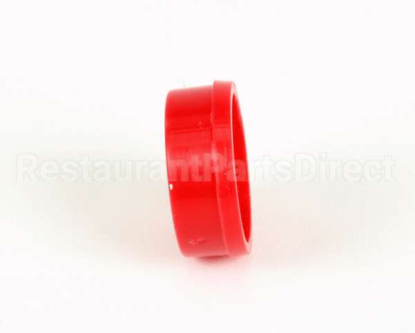 001194-45 T&S Brass Snap-In Index Button, Red (Hot Water)