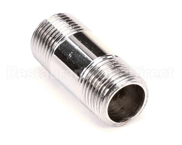 002341-40 T&S Brass Nipple 38 Npt X 112 Long (Chrome Pla