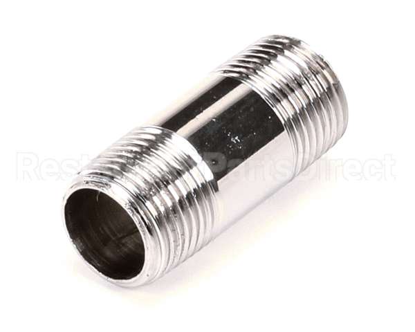 002341-40 T&S Brass Nipple 38 Npt X 112 Long (Chrome Pla