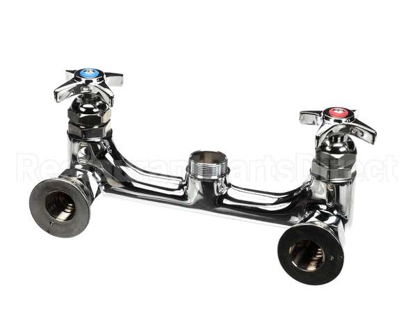 002840-40 T&S Brass Big-Flo Faucet Assembly, Swivel Outlet,