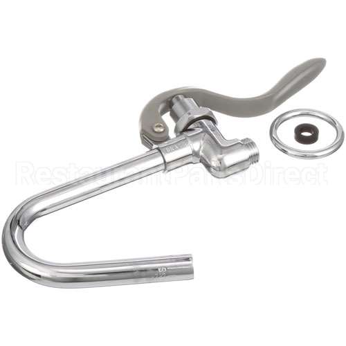 002851-40 Compatible TS Brass Valve & Hook Nozzle 3/8"