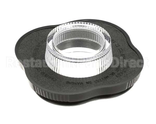 004315 Waring 2 Pc. Clover Leaf Lid /Black