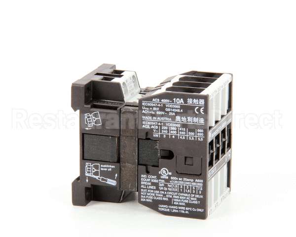 007080 Electrolux Professional Contactor; 220-240V 50Hz/240-264 60Hz
