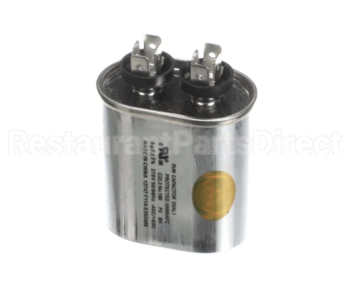 01-0002 Nortek Run Cap,Oval,370V,6Uf