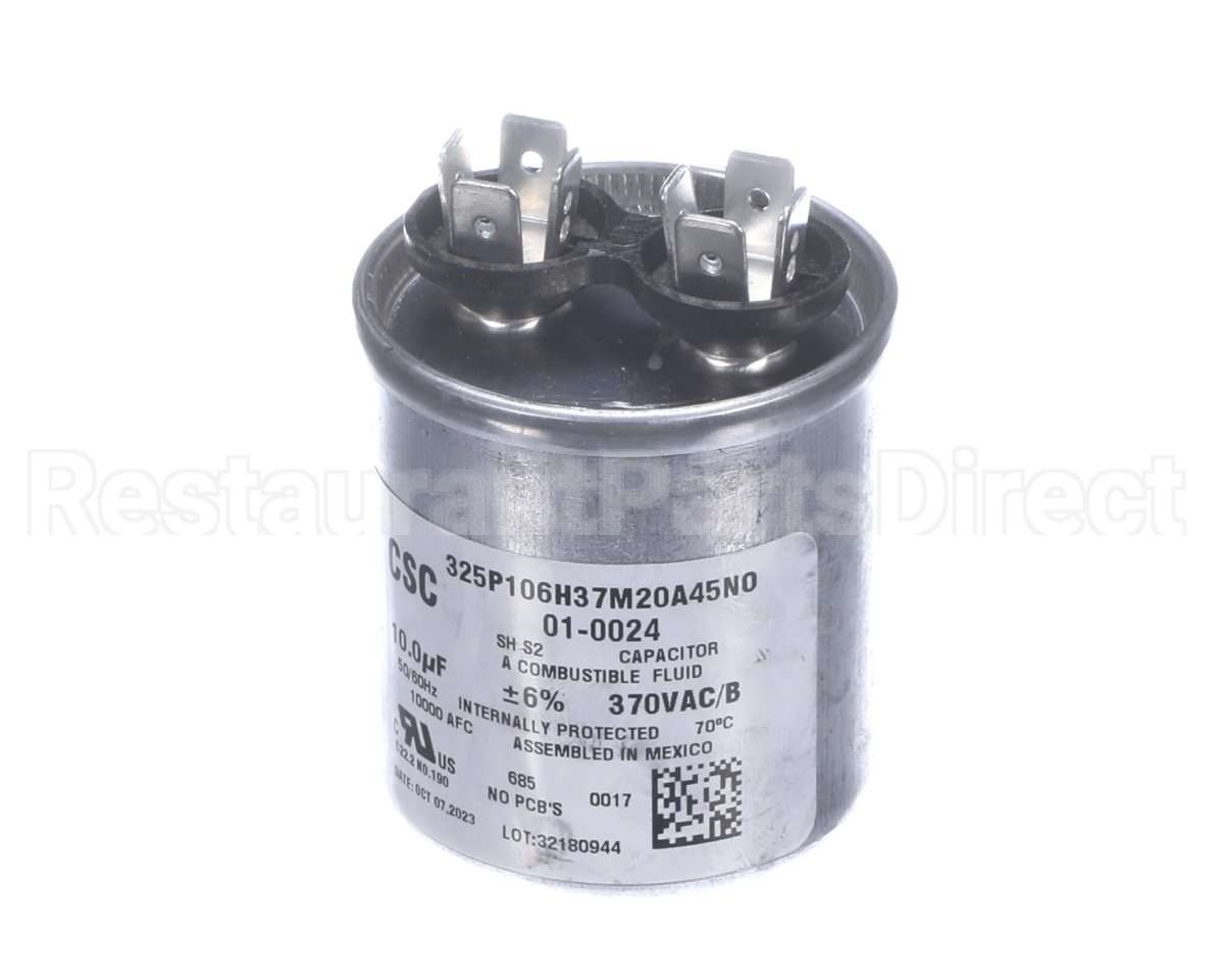 01-0024 Nortek Run Cap,Round,370V,10Uf