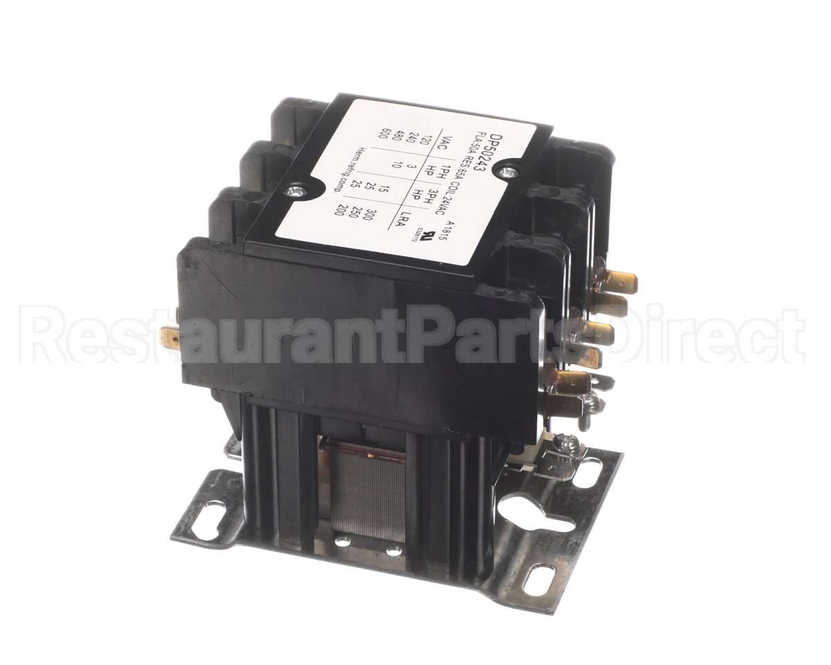 01-0130 Nortek Contactor,3 Pole,50 Amp,24V