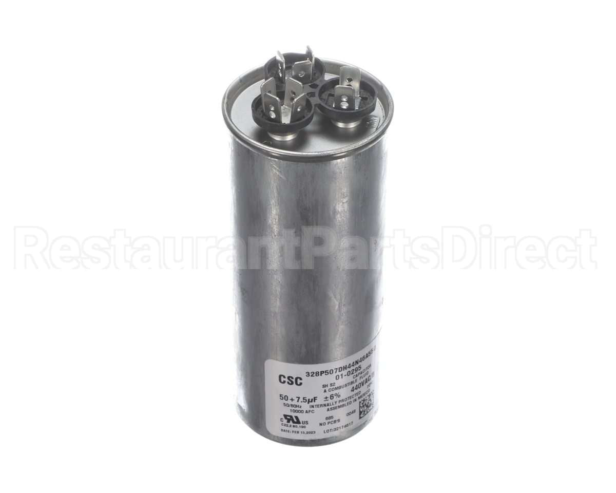 01-0295 Nortek Run Cap,Dual Round,440V,7.5+50Uf