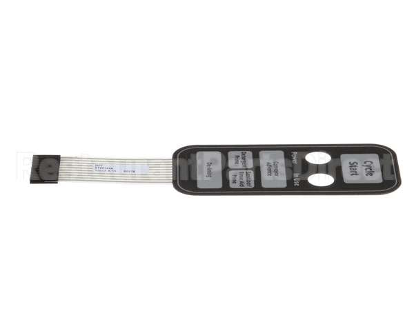 01001464 Glastender Switch Panel, Membrane For Gw2