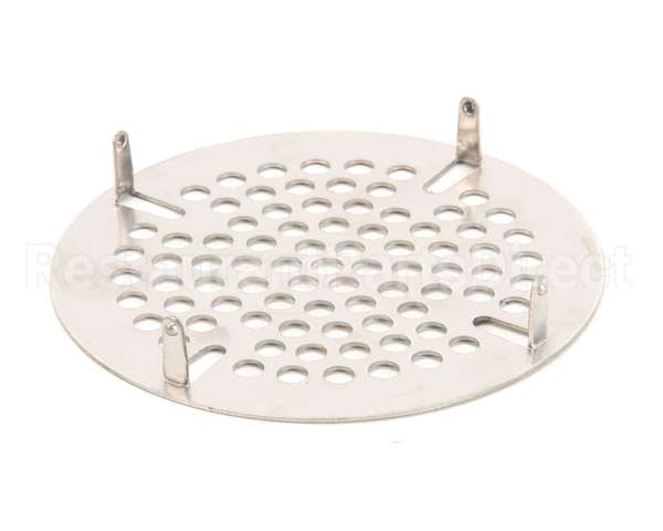 010386-45 T&S Brass 3-1/2 Flat Strainer, Stainless Steel