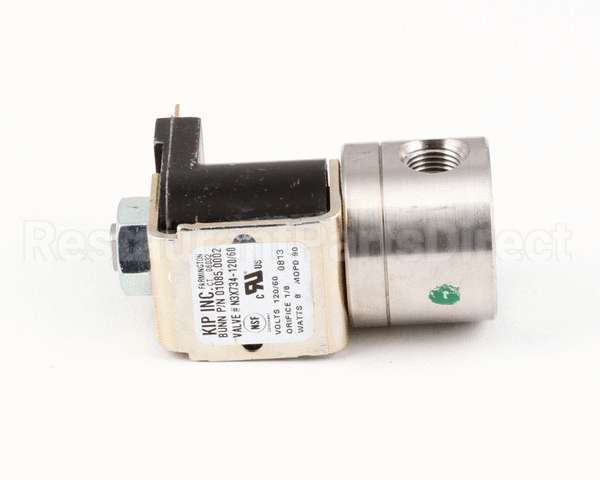 01085.0002 Bunn Valve, Solenoid 120V (Kip)
