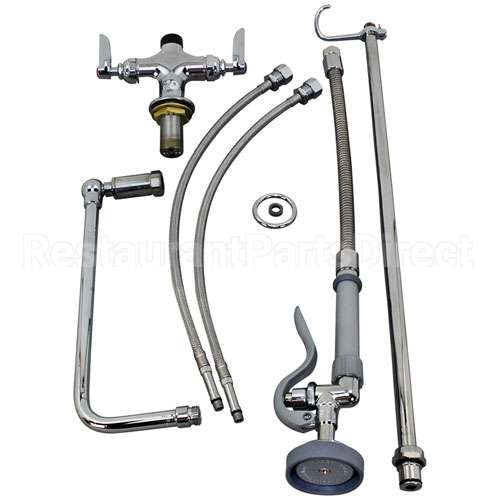 0111 Compatible TS Brass Pre Rinse Unit Deck
