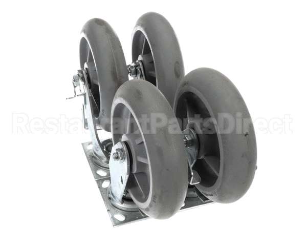 011P00413 Alliance Manufacturing Swivel W Brake Caster: D24/D28