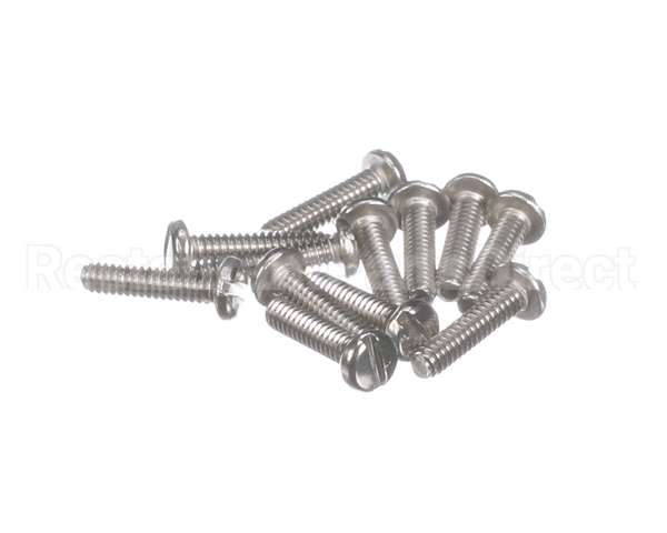 01303.7999 Bunn Screw,4-40 X .50 Pnh Sltd Sst(Pkg/12)&