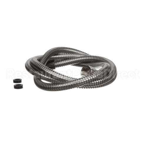 013E-72H T&S Brass Flexible Stainless Steel Hose, 72 Length