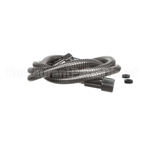013E-72H T&S Brass Flexible Stainless Steel Hose, 72 Length