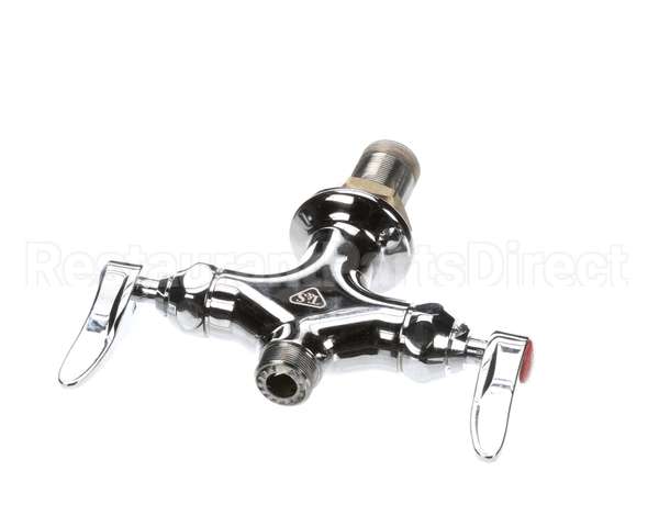 014207-40 T&S Brass Easy Install Base Faucet: Single Hole, D