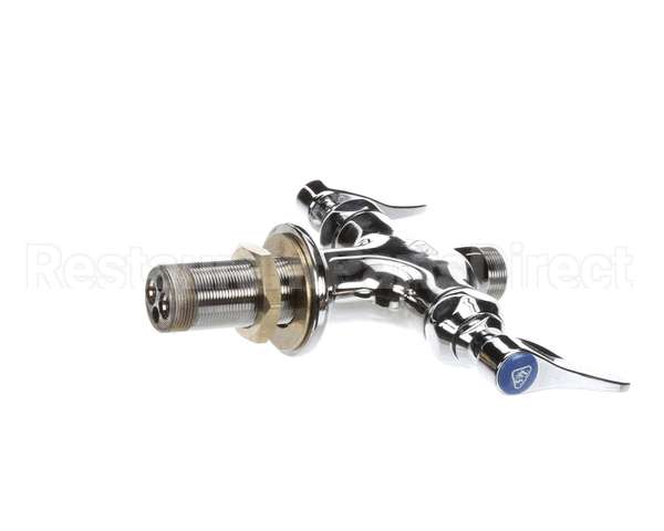 014207-40 T&S Brass Easy Install Base Faucet: Single Hole, D