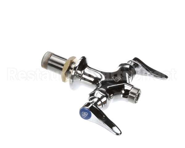 014207-40 T&S Brass Easy Install Base Faucet: Single Hole, D