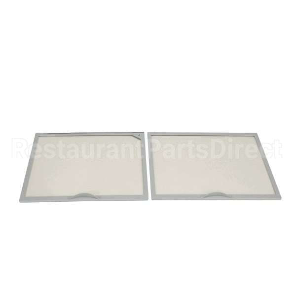 02-72476 Compatible Master-Bilt Glass Lids(Pair) Msf-43A Sd-35