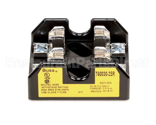 02.03.023.00 Hatco Fuse Block 30A 600V 2P-T Class